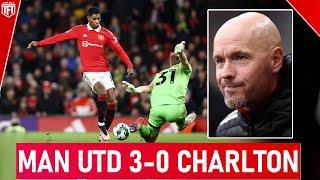 Man United IN THE SEMI'-FINAL! Manchester United 3-0 Charlton Highlights