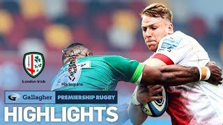 London Irish v Harlequins - HIGHLIGHTS | Local Rivals Put on a Show! | Gallagher Premiership 2021/22