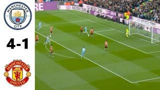 Manchester City vs Manchester United 4-1 Highlights | Premier League - 2022 Riyad Mahrez Goals