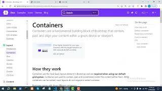 Bootstrap CSS Container & Row Class tutorial (Part-4)