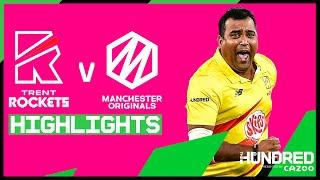 Khan & Malan Fire For Rockets! | Trent Rockets vs Manchester Originals Highlights | The Hundred 2021