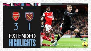 Extended Highlights | Arsenal 3-1 West Ham | Premier League