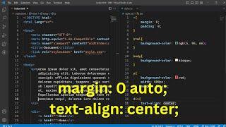 Difference Between margin: 0 auto; & text-align: center; #CodeForCareer