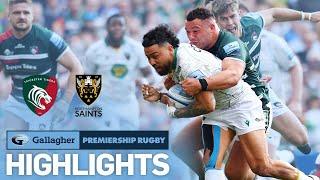 Leicester v Northampton - HIGHLIGHTS | Thriller in the East Midlands! | Gallagher Premiership 21/22