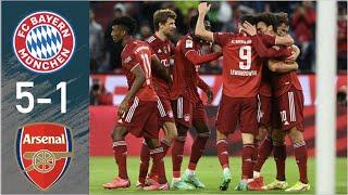 Bayern Munich vs Arsenal All Goals and Football Highlights Today Full Match