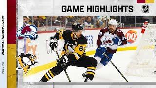 Avalanche @ Penguins 2/7 | NHL Highlights 2023