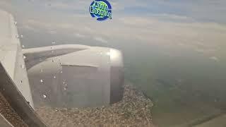 Beautiful Take-off on board ET509 B787-8 from Lomé Togo and landing in Addis Ababa Ethiopia