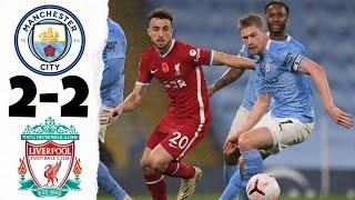 Man City vs Liverpool 2-2 | English Premier League 2022 | Epl Live Stream | Pes 21 Gameplay