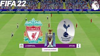 FIFA 22 | Liverpool vs Tottenham Hotspur - 2021/22 Premier League - Full Match & Gameplay