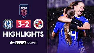 Chelsea edge Reading in FIVE-GOAL thriller! ???? | Chelsea 3-2 Reading | WSL Highlights