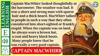 learn English through story  level 3 ???? Captain MacWhirr | WooEnglish