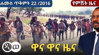 DW Amharic : ሐሙስ ጥቅምት 22 /2016 | ሰበር ዜና | Headline News | 2 November /2023 |  Ethiopian news