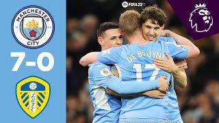 Manchester City vs Leeds United 7-0 | All Goals & Highlights | Premier League 2021/22 | Matchday 17