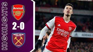 Arsenal vs West Ham 2-0 Highlights | Premier League - 2021/2022