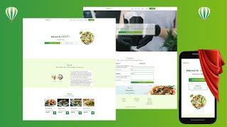 Complete Responsive Food / Restaurant Website Design Using HTML, CSS, and JAVASCRIPT - From Scratch