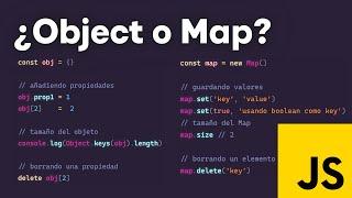 Map vs Object en JavaScript. ¿Qué son los Map y cuándo usarlos? ????