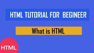 HTML Tutorial for Beginners in Hindi  | What is HTML  | Basic #02  #html #htmltutorialforbeginner