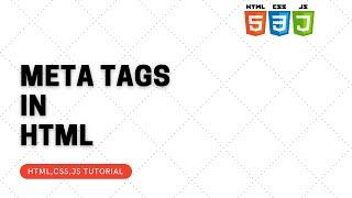 Html meta tag tutorial  | Meta tag in html | Html tutorial | Web Development Tutorial