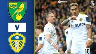 Norwich City vs Leeds United 1-2 | English Premier League 2021 | Epl Highlights | Fifa 19 Gameplay