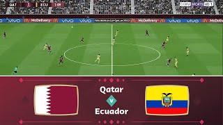 QATAR vs ECUADOR • FIFA World Cup Qatar 2022 • Al Bayt • Full Match