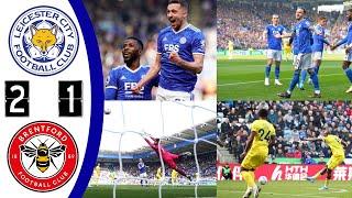 FIFA 22 - Leicester City vs Brentford 2-1 Highlights | Premier League - 2021/2022