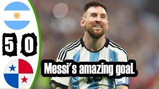 Argentina vs Panama 5-0  - All Gоals & Extended Hіghlіghts - Messi's amazing goal 2023 HD