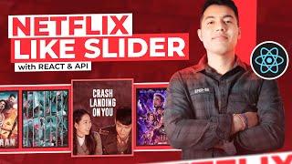 Master React JS & API Integration: Create a Netflix Carousel Slider Clone from Scratch in Hindi????