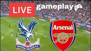 [LIVE] Arsenal x crystal palace PREMIER LEAGUE 2023 REALISTIC GAMEPLAY PES 21