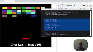 JavaScript Game for beginners Breakout HTML5 Game - learn Game Development