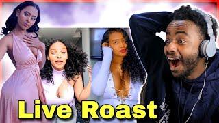 ????ሳሮን አየልኝ እና ቀበጦቹ ቲክቶከሮች Live Roast | Roast Reaction | Ale Tube