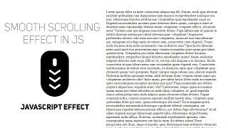 Smooth Scrolling in JS | JavaScript Tutorials | Codes Tutorials