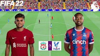 Liverpool vs Crystal Palace - Premier League 2022/23 - Full Match & Gameplay