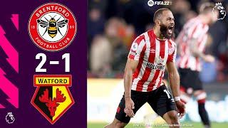 Brentford vs Watford 2-1 | All Goals & Highlights | Premier League 2021/22 | Matchday 16