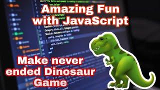 Never Ended Dinosaur???? Game | JavaScript की मजेदार तरकीबें???? #shorts