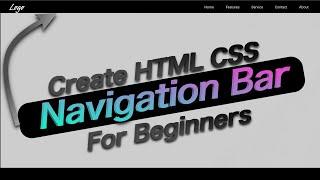 Navigation Bar HTML CSS Tutorial | Responsive Navbar HTML CSS | Fullscreen Overlay Navigation Menu