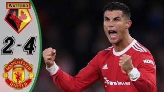 Watford vs Manchester United 2-4 - Highlights & Goals Resumen & Goles (Last Matches) 2021 HD