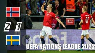 Hasil Bola Tadi Malam | Norwegia vs Swedia | UEFA Nations League 2022