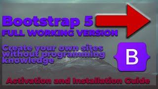 Create you own Suite | Bootstrap 5 Full Cracked Free version Download