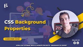 HTML-CSS Tutorial Lesson 40: CSS Background Properties