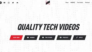 Recreating MKBHD website background in HTML , css and javascript