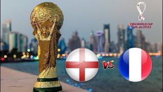 England vs France LIVE | FIFA World Cup Qatar 2022 | Watch Along & eFootball21 Simulation