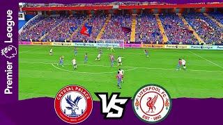 Crystal Palace v Liverpool Premier League 2021/22 FIFA 22 Score Prediction