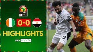 Salah scores as Egypt edge Ivorians on pens | Ivory Coast 0-0 Egypt | AFCON Highlights