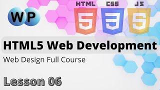 How to use "CodePen" online code editor  - lesson 06 : Web design and development course