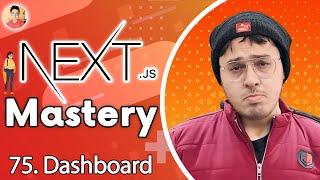 Creating Dashboard for Codeswear.com | NextJs Tutorial for Beginners #75