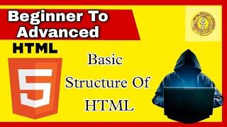 Basic Structure of HTML/ Coding for beginners / #Shorts code video , html tricks