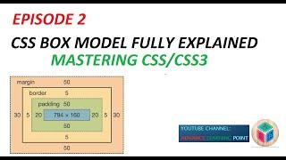 CSS BOX MODEL FULLY EXPLAINED EPISODE 2 |LEARN CSS BOX MODEL|CONCEPT OF CSS BOX MODEL|MASTERING CSS