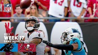 Carolina Panthers vs. Tampa Bay Buccaneers | 2022 Week 17 Game Highlights