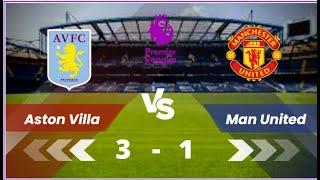 Aston Villa vs Manchester United  3-1 Highlights | Premier League - 2021/2022