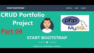 HTML CSS Bootstrap Template PHP CRUD MySQL Database - PHP in action getting settings from DB